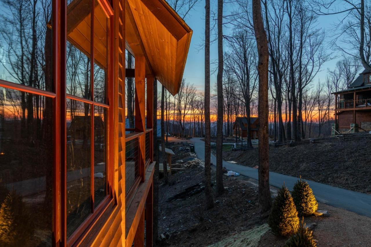 Great Bear Cabin At Eagles Nest Villa Banner Elk Exterior photo